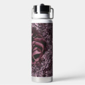 Roos Mandala Waterfles (Achterkant)