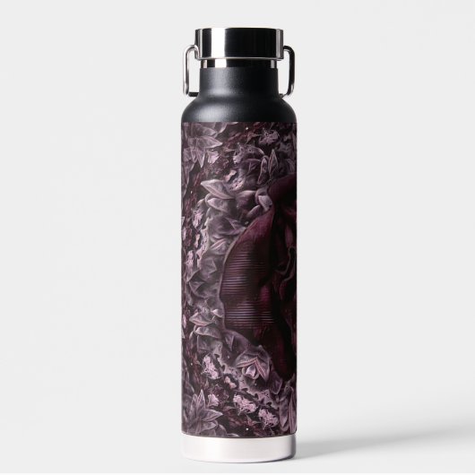 Roos Mandala Waterfles (Voorkant)
