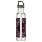 Roos Mandala Waterfles (Achterkant)