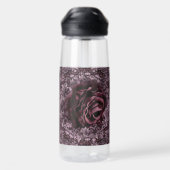 Roos Mandala Waterfles (Achterkant)