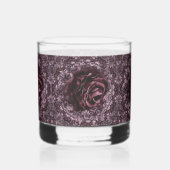 Roos Mandala Whisky Glas (Achterkant)