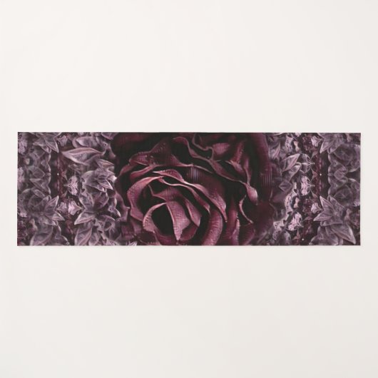 Roos Mandala yogamat (Voorkant (horizontaal))