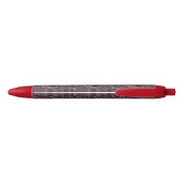 Roos Mandala Zwarte Inkt Pen (Achterkant)