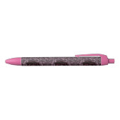 Roos Mandala Zwarte Inkt Pen (Bovenkant)