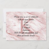 Roos Marble 3 Foto School Afstuderen Aankondiging (Achterkant)