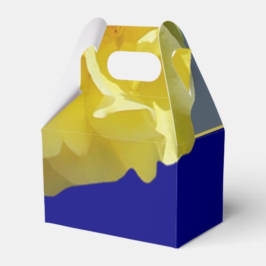 Roos marineblauw grijze bruiloft personaliseren bedankdoosjes (Achterkant)