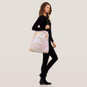 Roos Marmer Crossbody Tas (Op model)