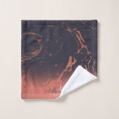 Roos Marmeren Textuur Bad Handdoek (Wasdoekje)