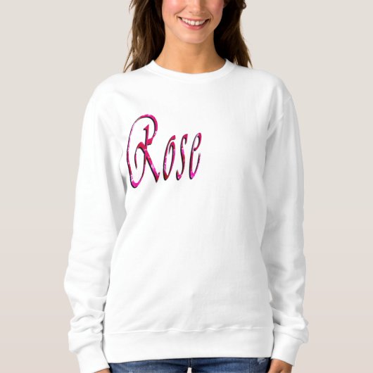 Roos Meisjesnaam, Trui (Voorkant)