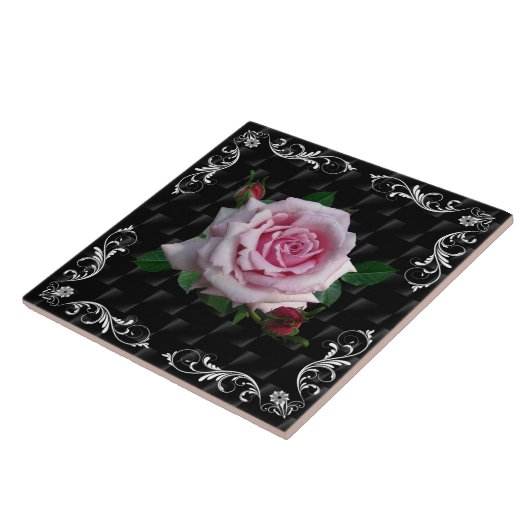 ROOS MEMORIELE DAG TEGELTJE (Zijkant)