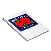 Roos merkappels notitieboek (Rechterzijde)