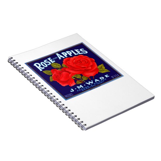 Roos merkappels notitieboek (Rechterzijde)
