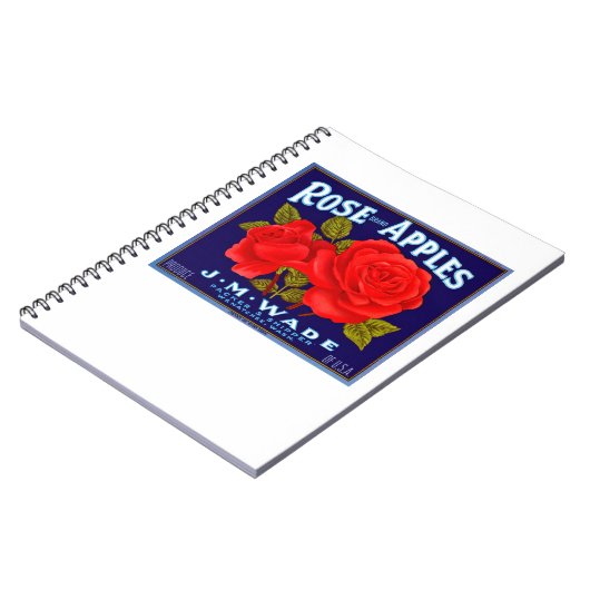 Roos merkappels notitieboek (Linkerzijde)