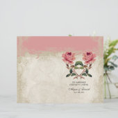 Roos met barokstijl (Staand voorkant)