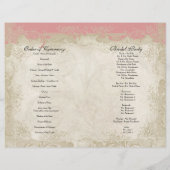 Roos met barokstijl (Achterkant)