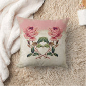 Roos met barokstijl Kussen (Deken)