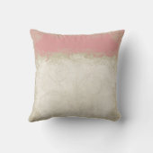 Roos met barokstijl Kussen (Achterkant)