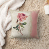  Roos met barokstijl Kussen (Deken)