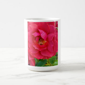 Roos met bijen koffiemok