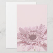 Roos met bloemen briefpapier (Voorkant / Achterkant)