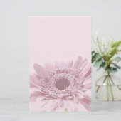 Roos met bloemen briefpapier (Staand voorkant)