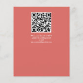 Roos met blote roze bruinktvis (Achterkant)