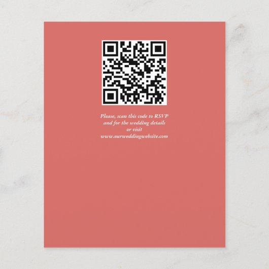 Roos met blote roze bruinktvis (Achterkant)