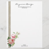 Roos met briefhoofd (Voorkant)