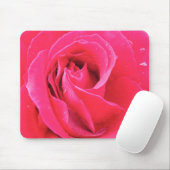 Roos met druppels muismat (Met muis)