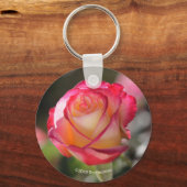 Roos met dubbele helderheid sleutelhanger (Voorkant)