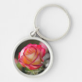 Roos met dubbele helderheid sleutelhanger (Voorkant)