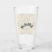 roos met een glazen beker zoals kaleidoscoop, YELL (Achterkant)