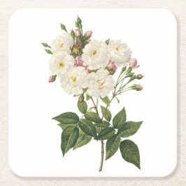 roos met een mondjesmaat (Rosa noisettiana) van Re Kartonnen Onderzetters