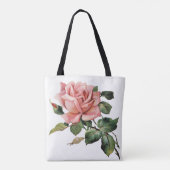  Roos met naam Tote Bag (Achterkant)