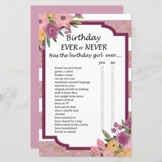 Roos met of zonder jachtdag (Voorkant / Achterkant)