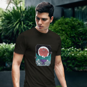 Roos met oog t-shirt