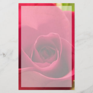 roos met rand "Drop Dead Red" Briefpapier