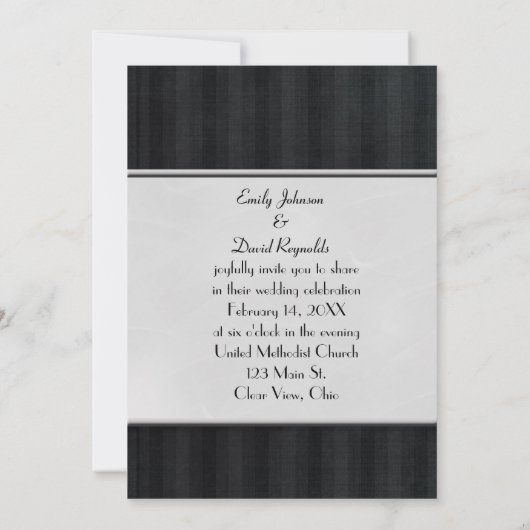 Roos met rode bruiloft kaart (Achterkant)