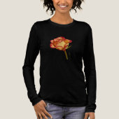 Roos met rode punt Tri-Blend shirt (Voorkant)