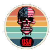 Roos met schedelhoodie en ontwerp op de achterkant hoodie