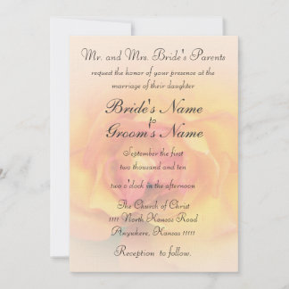 Roos met Verse Wedding Kaart