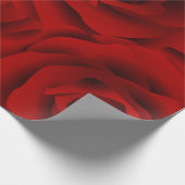 Roos met zomerkleurig patroon cadeaupapier (Hoek)