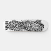 Roos Metal Dragon Tiger Survivor Skateboard Decom (Horizontaal)