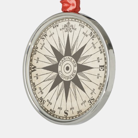  Roos Metalen Ornament (Links)