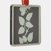 Roos Metalen Ornament (Rechts)
