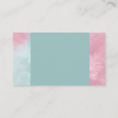 Roos/Mint Visitekaartjes (Achterkant)