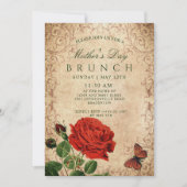 Roos Moederdag Kaart (Voorkant)