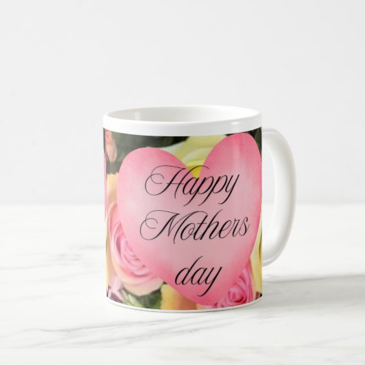 Roos Moederdag Koffiemok (Voorkant rechts)