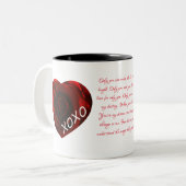  Roos — Mok met tweetone koffie (Voorkant links)