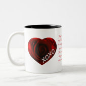  Roos — Mok met tweetone koffie (Links)